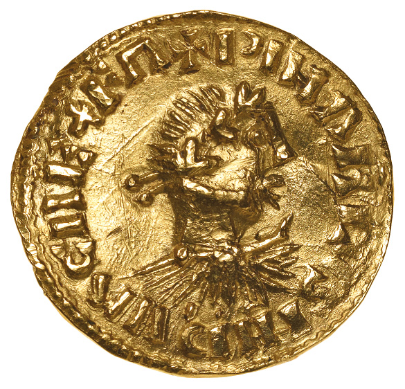 Goldmünze Karls des Großen